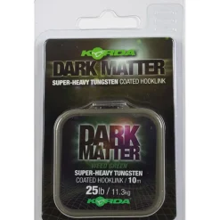 Korda Montages Carpe^Tresse A Bas De Ligne Dark Matter Tunstene Coated Braid - 10M