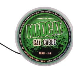 MadCat Montage Silure^Tresse A Bas De Ligne Silure Cat Cable - 10M