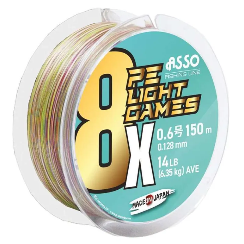 Asso Tresses - Fils - Bdl Mer^Tresse Light Games 8X Pe - Multicolor