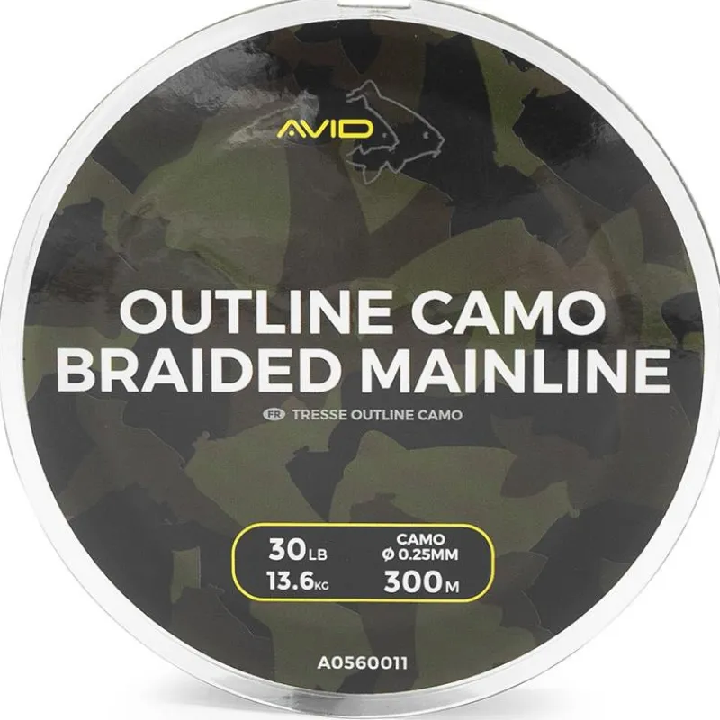 Avid Carp Fils - Tresses Carpe^Tresse Outline Camo - 300M