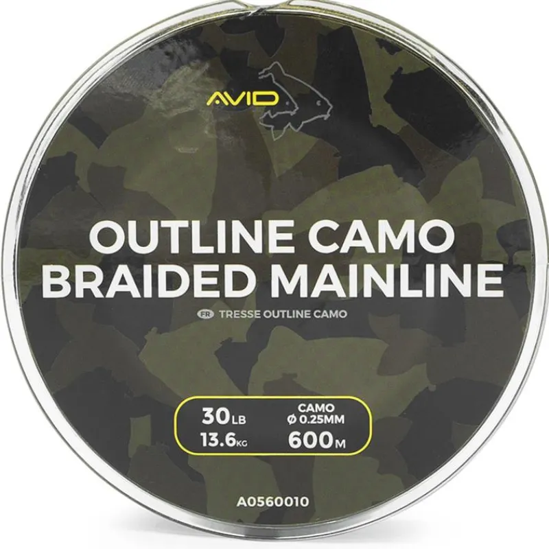 Avid Carp Fils - Tresses Carpe^Tresse Outline Camo - 600M