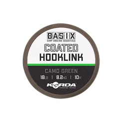 Korda Montages Carpe^Tresse À Bas De Ligne Basix Coated Hooklink - 10M