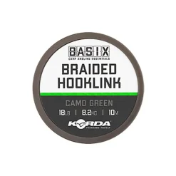 Korda Montages Carpe^Tresse À Bas De Ligne Basix Braided Hooklink - 10M