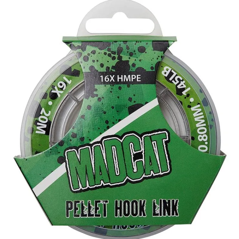 MadCat Montage Silure^Tresse À Bas De Ligne Pellet 16 Brins