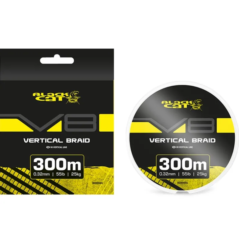 Tresse Black Cat V8 Vertical Braid - 300M