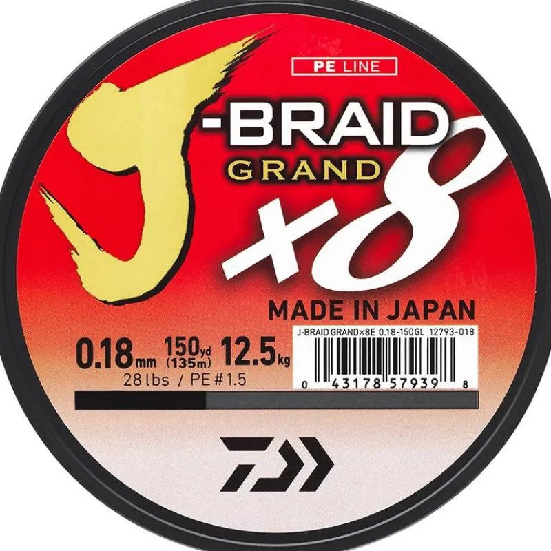 Daiwa Fils - Tresses Silure|Fils - Tresses - Bdl Carnassier^Tresse J-Braid Grand X8 Bleu - 270M