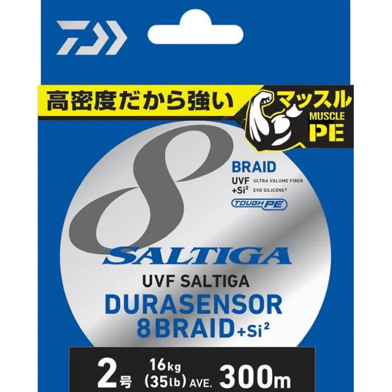 Tresse Daiwa Saltiga 8 Braid Dura - 400M