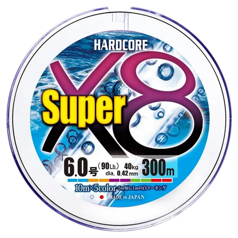 Duel Tresses - Fils - Bdl Mer^Tresse Hardcore Super 8X - 300M - Multicolor