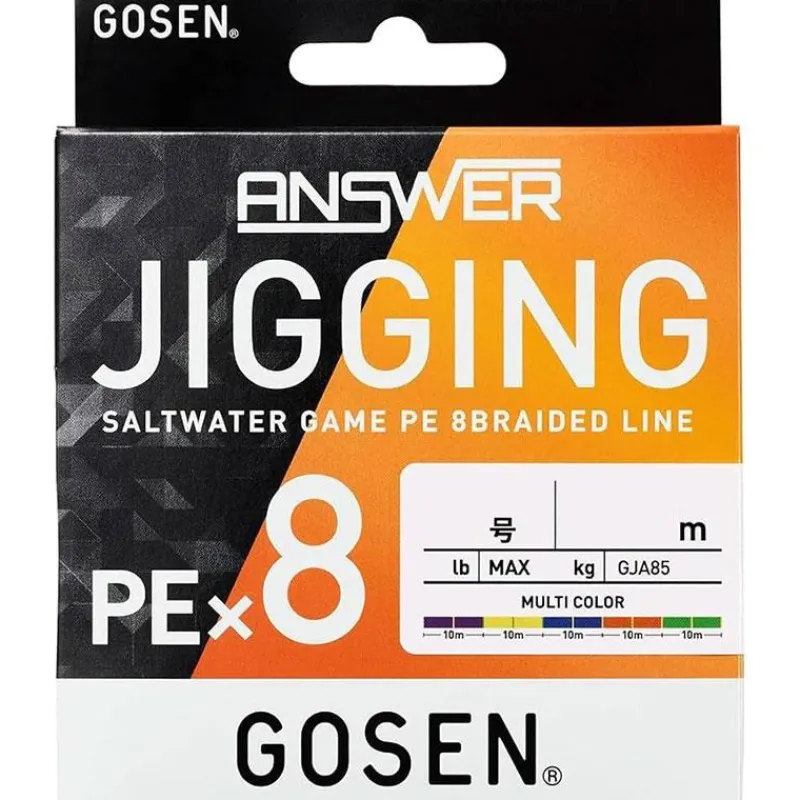 Gosen Tresses - Fils - Bdl Mer^Tresse Answer Jigging X8 - 200M