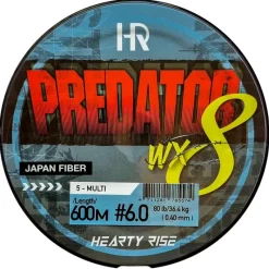 Hearty Rise Fils - Tresses Silure^Tresse Predator X8 - 600M Multicolore