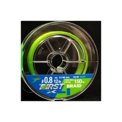 Intech Fils - Tresses - Bdl Carnassier|Tresses - Fils - Bdl Mer^Tresse First Braid X4 - Vert - 150M