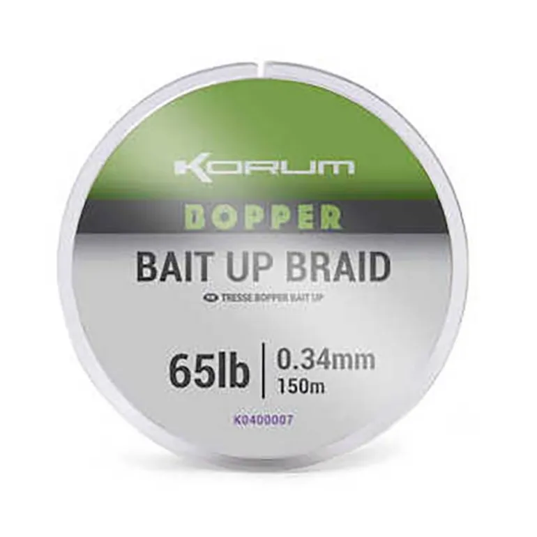Tresse Korum Bopper Bait Up Braid - 150M