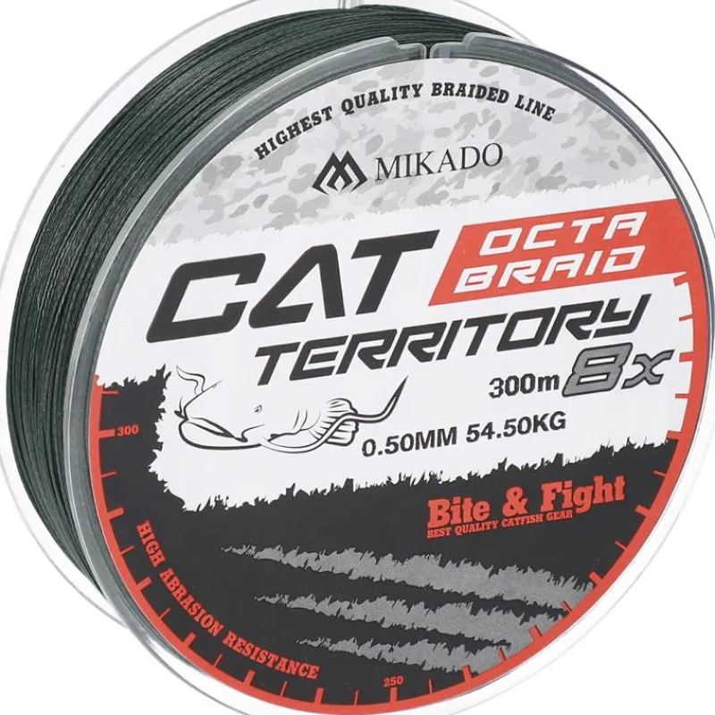 Mikado Fils - Tresses Silure^Tresse Cat Territory Octa Braid - Green - 300M