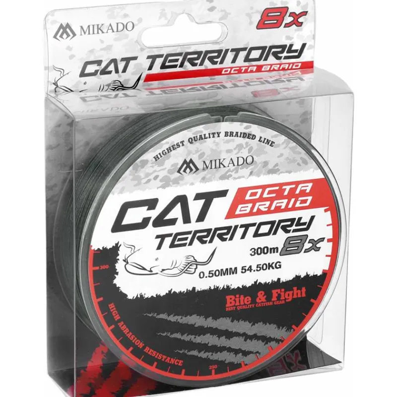 Mikado Fils - Tresses Silure^Tresse Cat Territory Octa Braid - Green - 300M