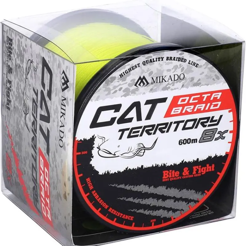 Mikado Fils - Tresses Silure^Tresse Cat Territory Octa Braid - Fluo - 600M