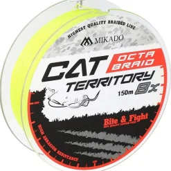 Mikado Fils - Tresses Silure^Tresse Cat Territory Octa Braid - Fluo - 150M