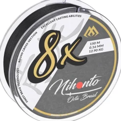 Tresse Mikado Nihonto Octa Braid - Black - 150M