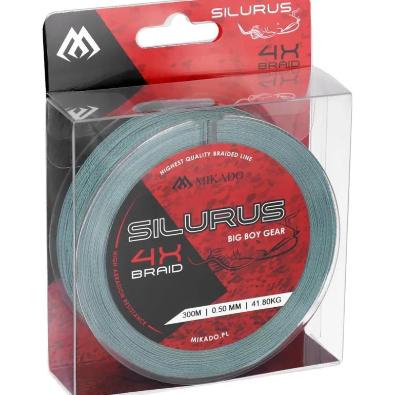 Tresse Mikado Silurus 4 X Braid - Green - 300M