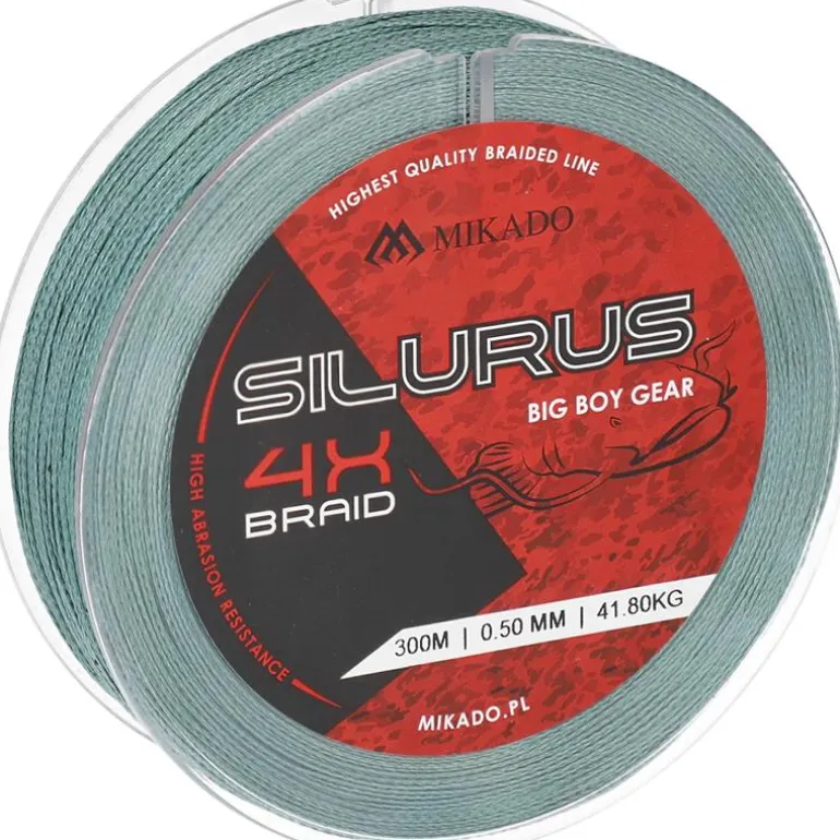 Tresse Mikado Silurus 4 X Braid - Green - 300M