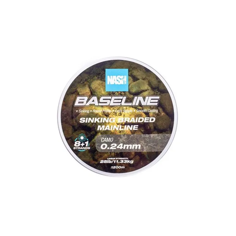 Tresse Nash Baseline Sinking Braid Uv Yellow - 600M