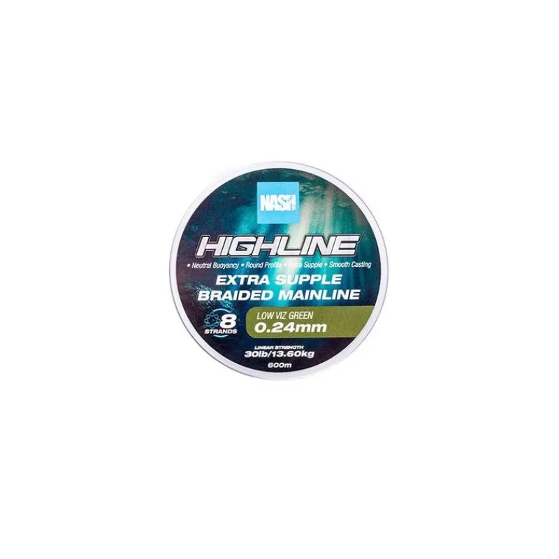 Nash Fils - Tresses Carpe^Tresse Highline Floating Braid Green - 600M