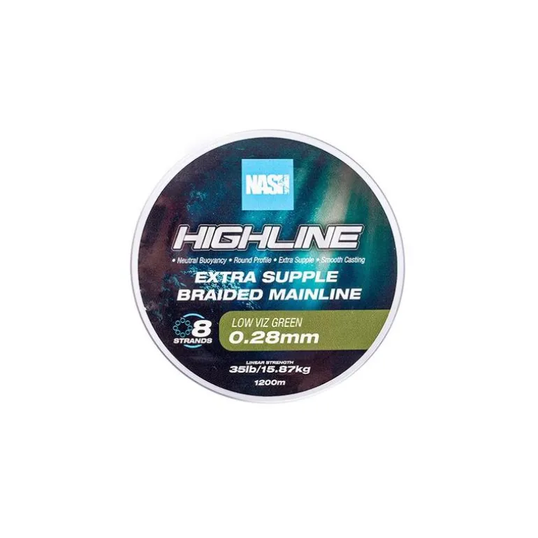 Tresse Nash Highline Floating Braid Green - 1200M
