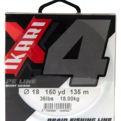 Powerline Fils - Tresses - Bdl Carnassier^Tresse Ikari X4 - Gris - 135M