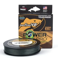 Power Pro Fils - Tresses - Bdl Carnassier|Tresses - Fils - Bdl Mer^Tresse Sup 8 Slick V2 - 135M - Moss Green