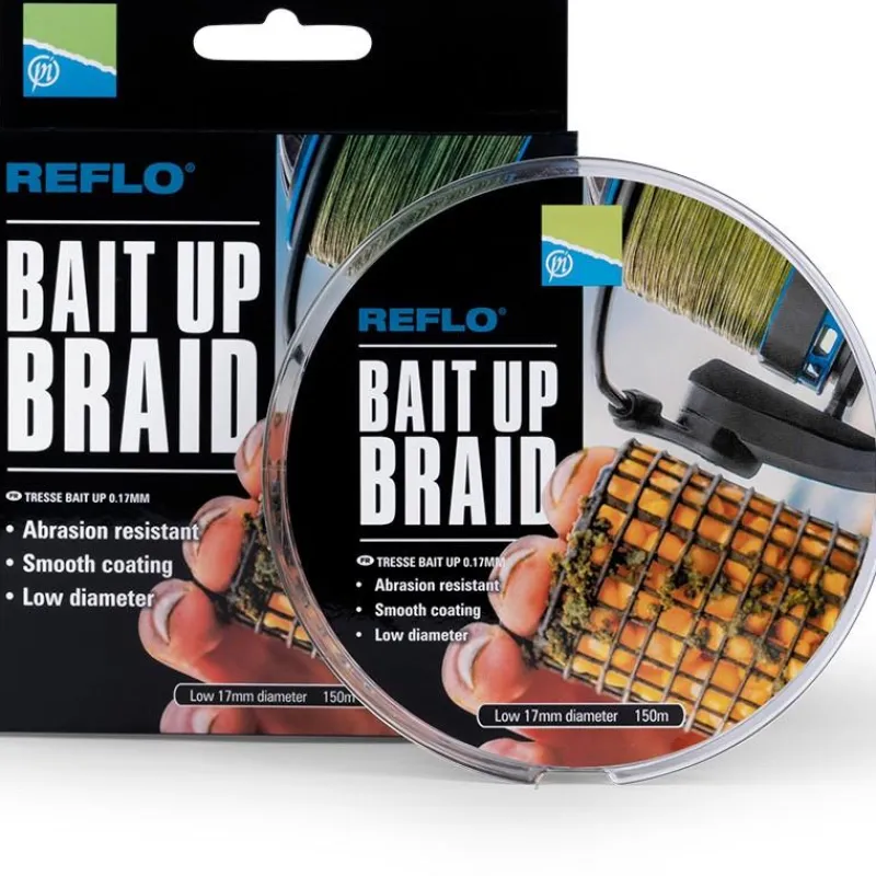 Preston Innovations Feeder|Fils - Tresses Coup & Anglaise^Tresse Reflo Bait Up Braid - 150M