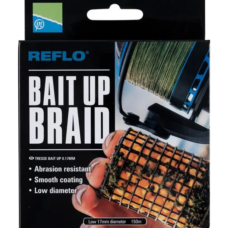 Preston Innovations Feeder|Fils - Tresses Coup & Anglaise^Tresse Reflo Bait Up Braid - 150M