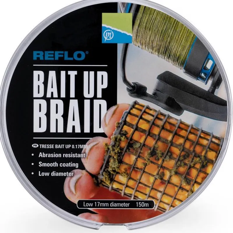 Preston Innovations Feeder|Fils - Tresses Coup & Anglaise^Tresse Reflo Bait Up Braid - 150M