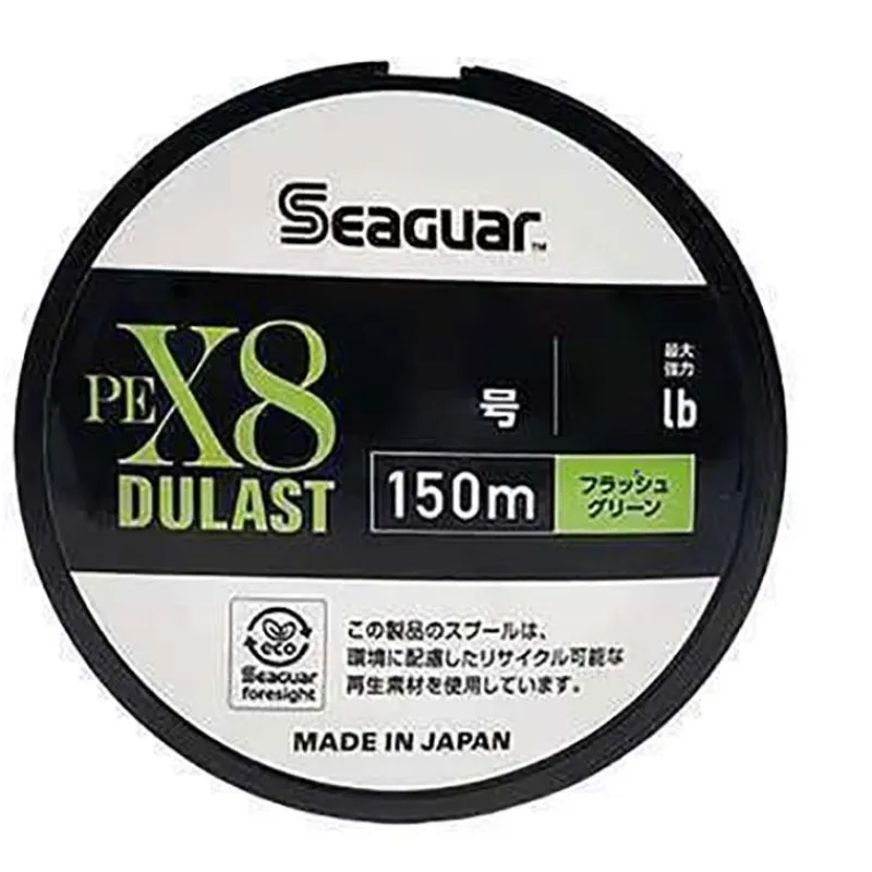 Seaguar Fils - Tresses - Bdl Carnassier|Tresses - Fils - Bdl Mer^Tresse Pe X8 Dulast Fluo Green - 150M