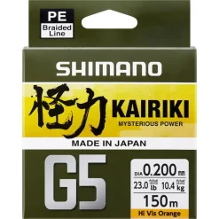 Shimano Fils - Tresses - Bdl Carnassier^Tresse Kairiki G5 Steel Grey - 150M