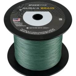 SpiderWire Fils - Tresses Carpe^Tresse Dura 4 Vert - 1800M