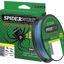 SpiderWire Fils - Tresses Carpe|Tresses - Fils - Bdl Mer^Tresse Stealth Smooth 8 Blue Camo - 300M