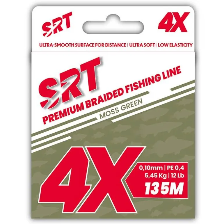 Tresse Srt 4X Moss Green - 135M