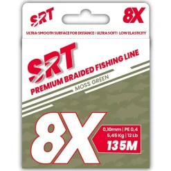 SRT Fils - Tresses - Bdl Carnassier^Tresse 8X Moss Green - 135M