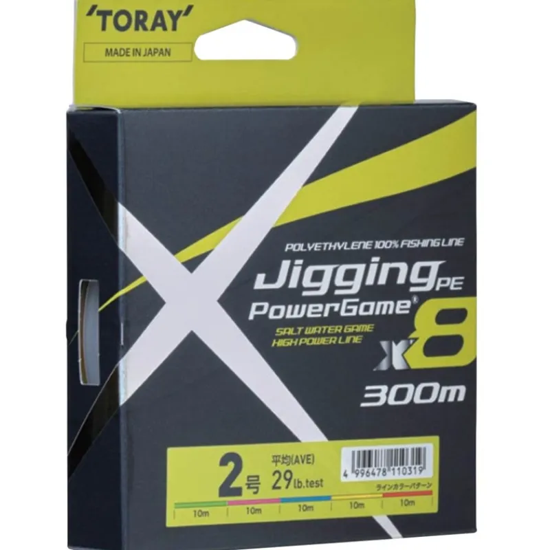 Toray Tresses - Fils - Bdl Mer^Tresse Jigging Pe Power Game X8 - 300M