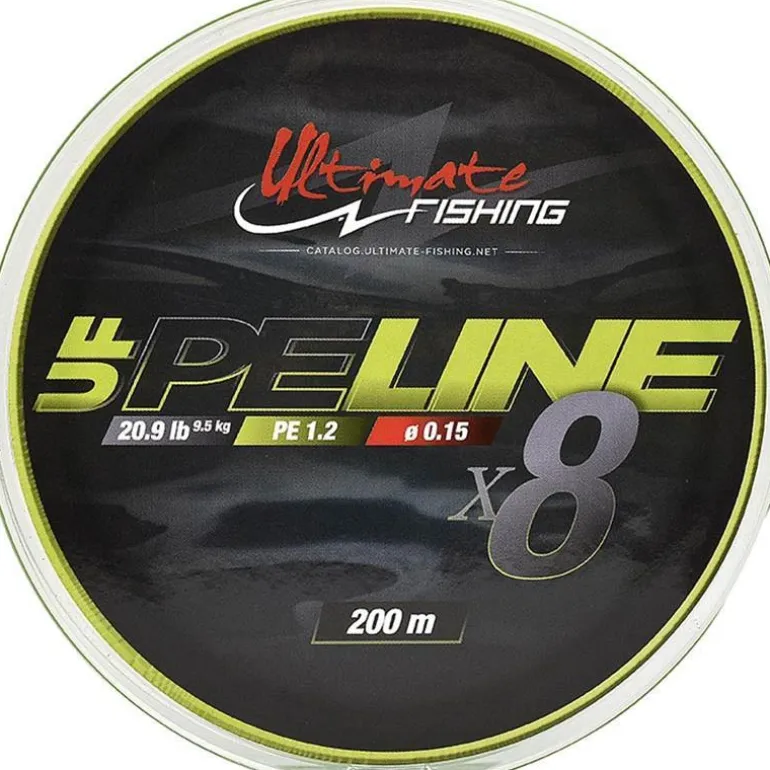 Tresse Ultimate Fishing Uf Pe Line X8 - 200M