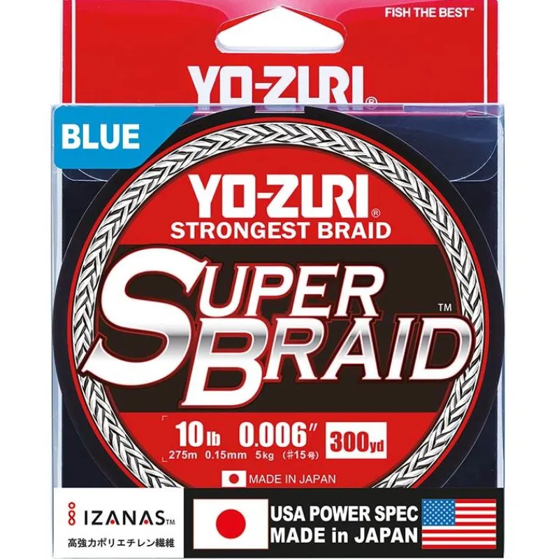 Yo-Zuri Tresses - Fils - Bdl Mer^Tresse Super Braid Bleu - 275M