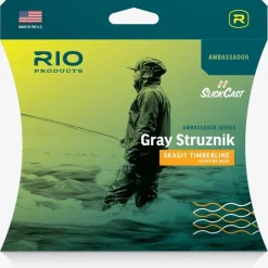 Rio Soies Mouche - Backing^Tête De Lancer Skagit Ambassador Series Gray Struznik
