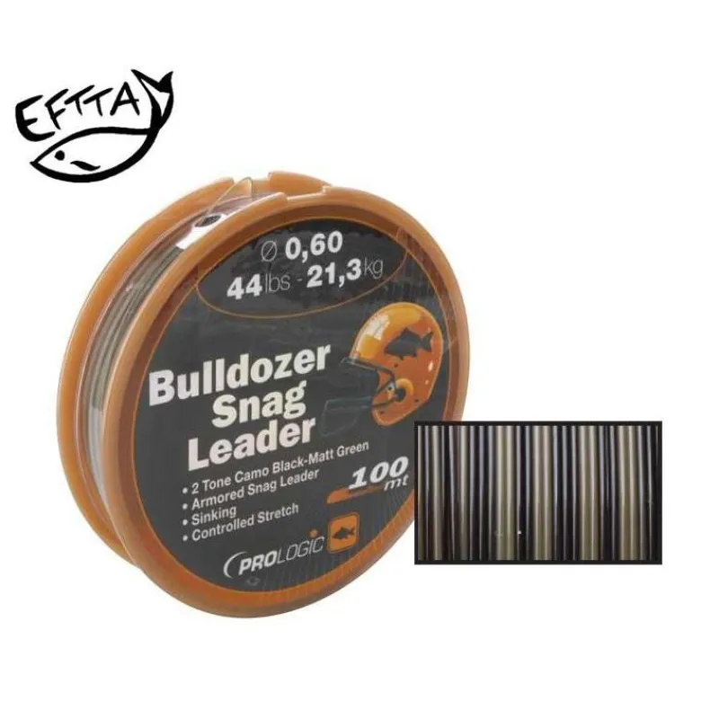 Prologic Fils - Tresses Carpe^Tête De Ligne Bulldozer Snag Leader
