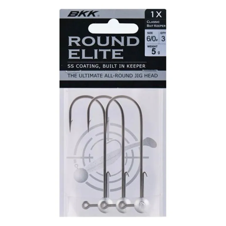 Tête Plombée Bkk Round Elite-Classic Bait Keeper