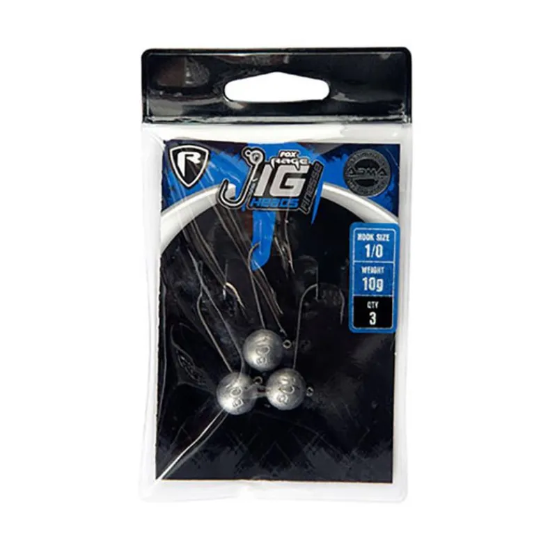 Fox Rage Têtes Plombées^Tëte Plombée Finesse Jig Heads - Par 3