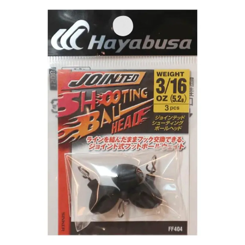 Hayabusa Têtes Plombées^Tête Plombée Jointed Shooting Ball Head