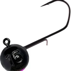 Monkey Lures Têtes Plombées^Tête Plombée - Noir/Rose - Par 3