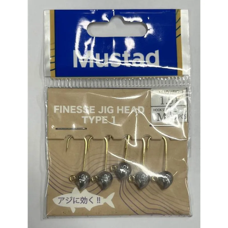 Mustad Têtes Plombées^Tête Plombée Finesse Jig Head Type 1