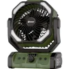 Holdcarp Bivouac^Ventilateur Portable Rechargeable Doublemotor Fan