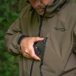 Avid Carp Vestes De Pêche^Veste Homme Hydro- Force 20K - Kaki