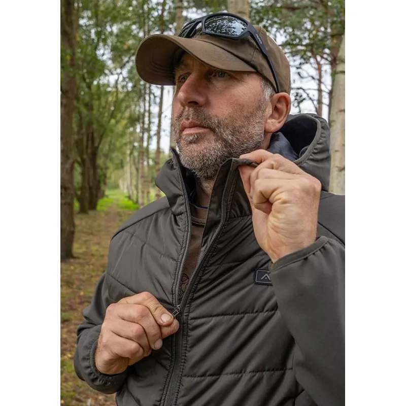 Avid Carp Vestes De Pêche^Veste Homme Thermite Hybrid Jacket - Kaki